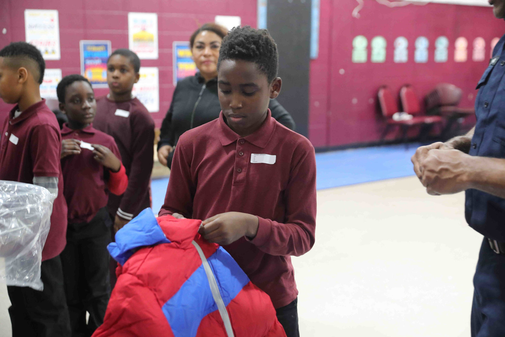 Winter coats through Operation Warm